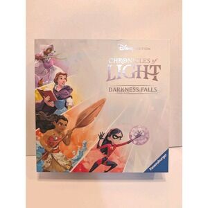 Ravensburger Disney Chronicles of Light Board Game Sculpted Miniatures Teamwork